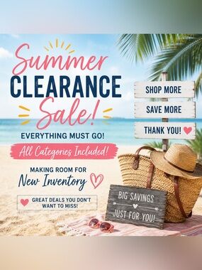 Closet Clear Out Day is perfect for my Summer Clearance sale